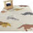 Rectangle Animal Print Polypropylene Plastic Rug-82631314