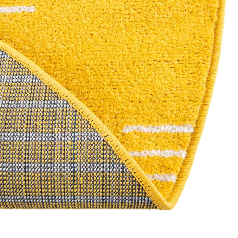 Kai Geometric Indoor Rug, Round 4'1"
