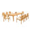 Outdoor 5 - Piece Teak Dining Set