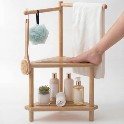 Wooden Shower Bench