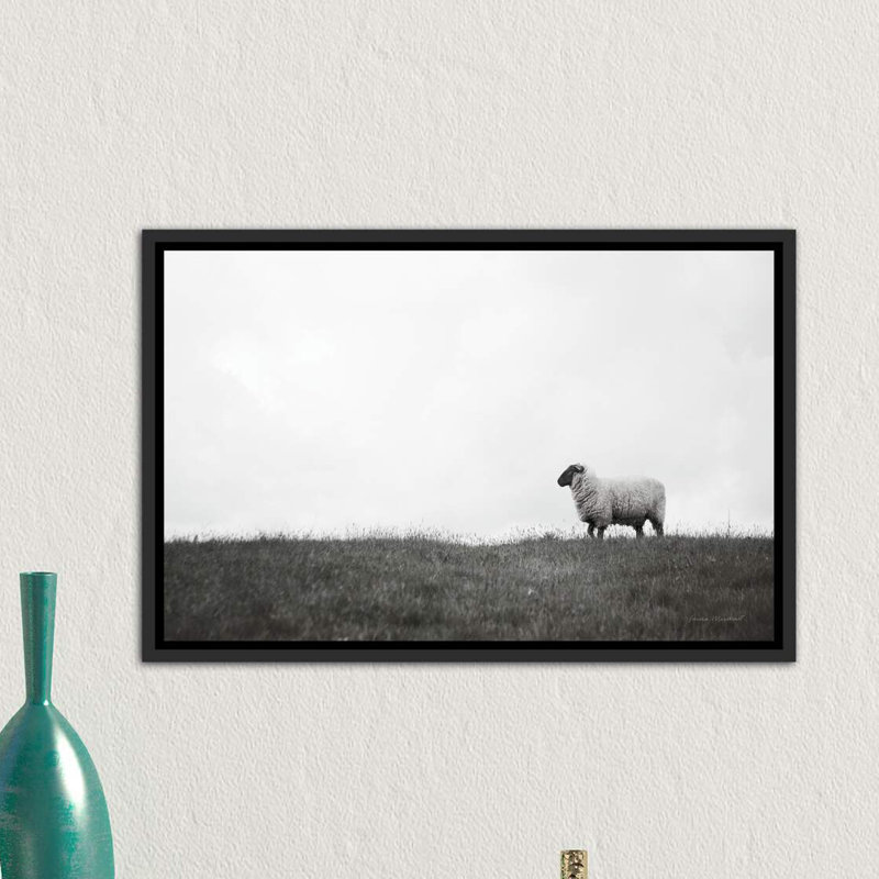Photographie « islay ovin ii », H 18 po x l 26 po x P 1,5 po, Toile avec cadre noir
