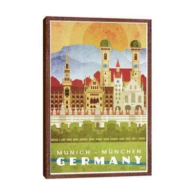 Germany-Munich 1 Piece Wall Art on Canvas