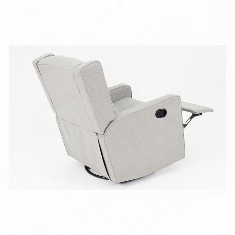 Fauteuil inclinable et pivotant pivotant, Gris clair