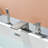 1 Handle Deck Waterfall Faucet with Diverter-110475802