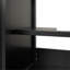 Meuble-lavabo de 20 po avec lavabo, armoire de salle de bain avec porte à fermeture douce, support de rangement et tablette réglable, noir-384617762
