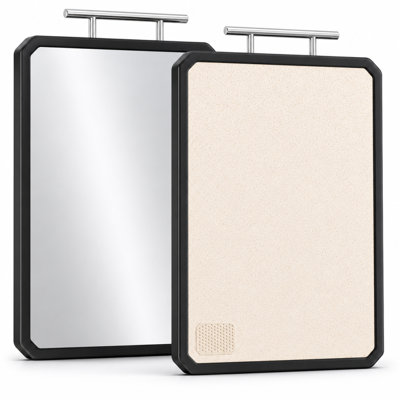 Grande planche à découper en titane, planche à découper double face en titane pur et paille de blé, va au lave-vaisselle, facile à nettoyer