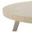Abime Round with Solid Wood Base Dining Table