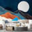 Abstract Mountains Peel & Stick Border-93868147