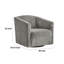 Fauteuil d'appoint pivotant Everberg