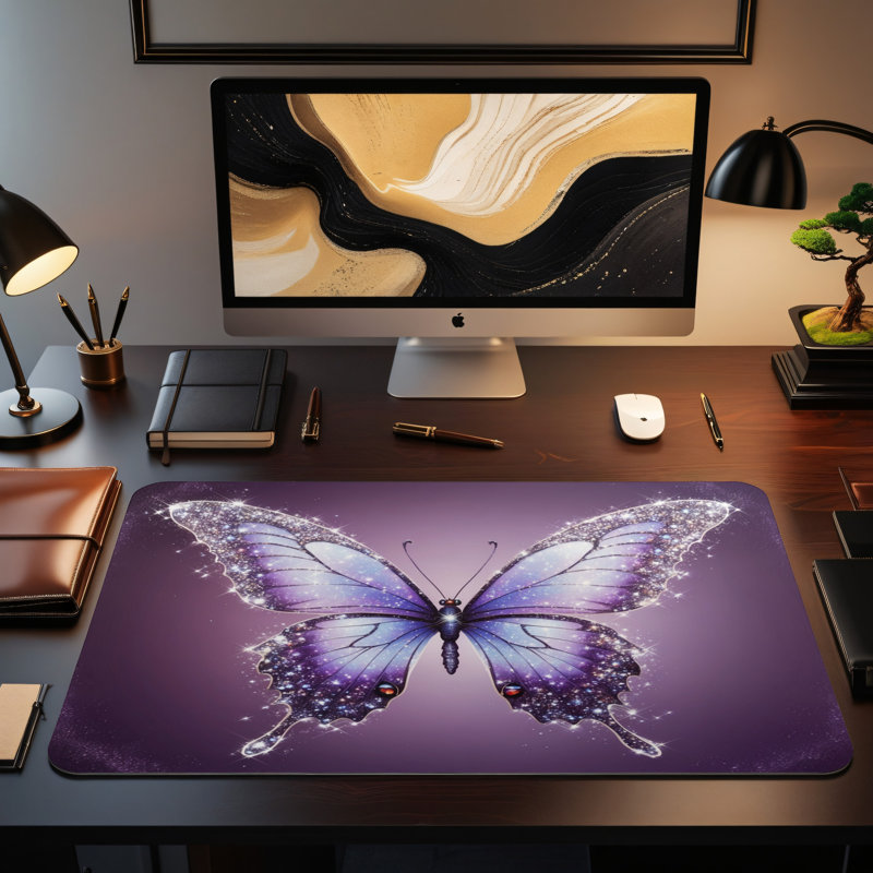 Polyester Desk Pad, 23.6x13.8