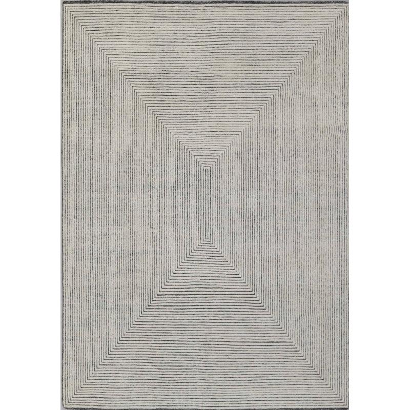 Contemporary, Stuart Street Collection One-of-a-Kind Rectangle 8'3" X 10'1" Hand Knotted Area Rug