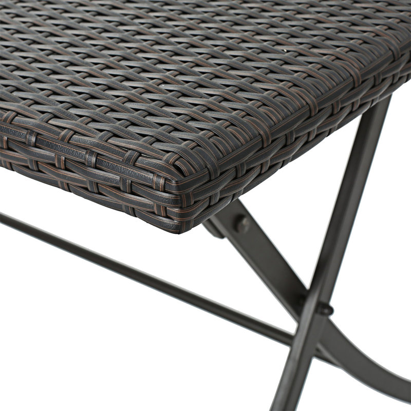 Table de salle à manger d'extérieur pliable
