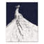 Glorious White Peacock 2, reproduction sur toile