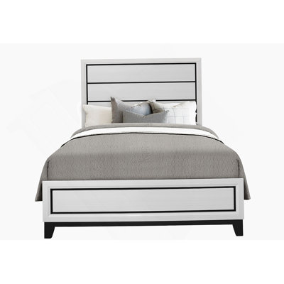 White Full Bed