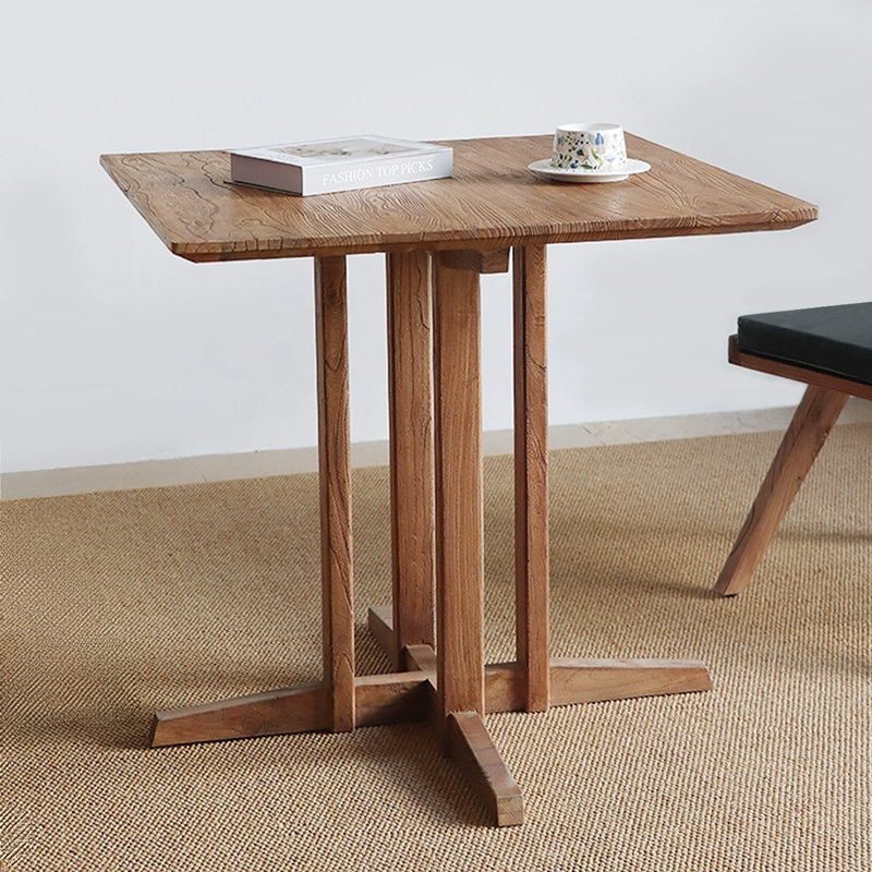 Walnut Square Solid Wood Dining table