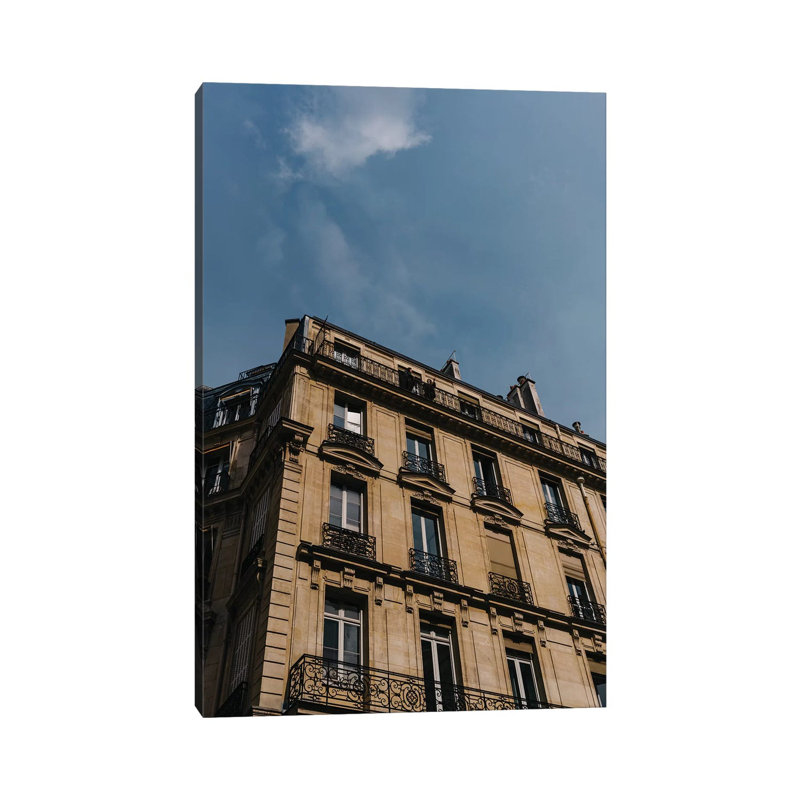 Parisian Smoke Break by Bethany Young - Print on Canvas, Wrapped Canvas, 45.72cm H x 30.48cm W x 1.91cm D