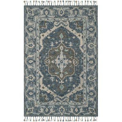 Vahakn Hand Tufted Wool Oriental Rug
