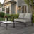 Oltjana Right Arm Outdoor Loveseat With Sunbrella Cushions-124071211-122444630