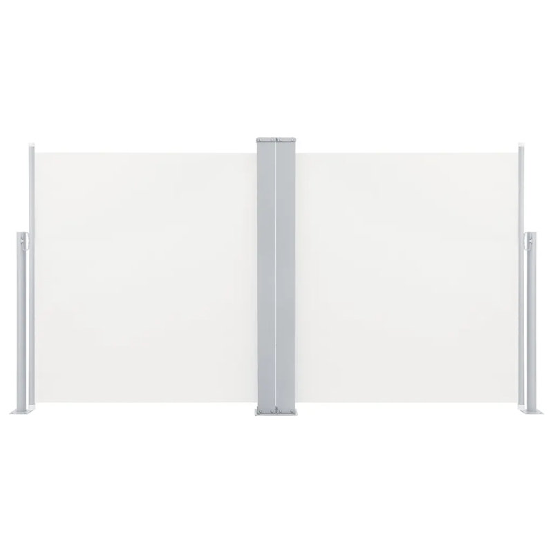 Dakota Fields 6cm W x 1.2cm D Fabric Cream Cover Retractable Side Awning
