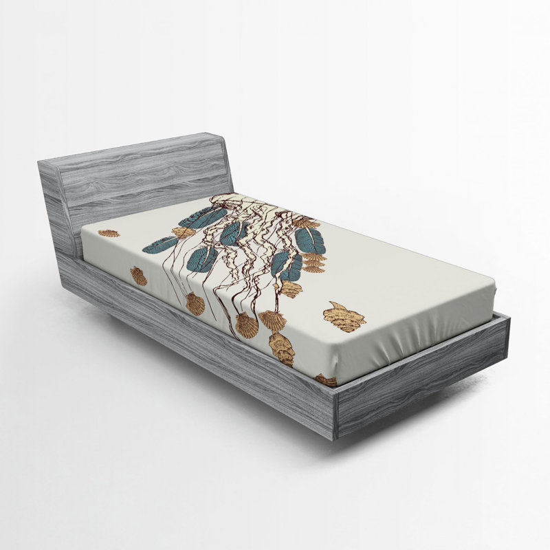 Drap-housse jellyfish, Drap-housse de taille simple