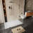 60" L X 32" W Solid Surface Low-Profile Curbless Shower Base, Reversible Drain, Zero-Threshold End-Drain Shower Base: Non-Slip, Wheelchair-Friendly, Left or Right Drain-118943306