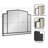 Arched Window Pane Wall Mirror