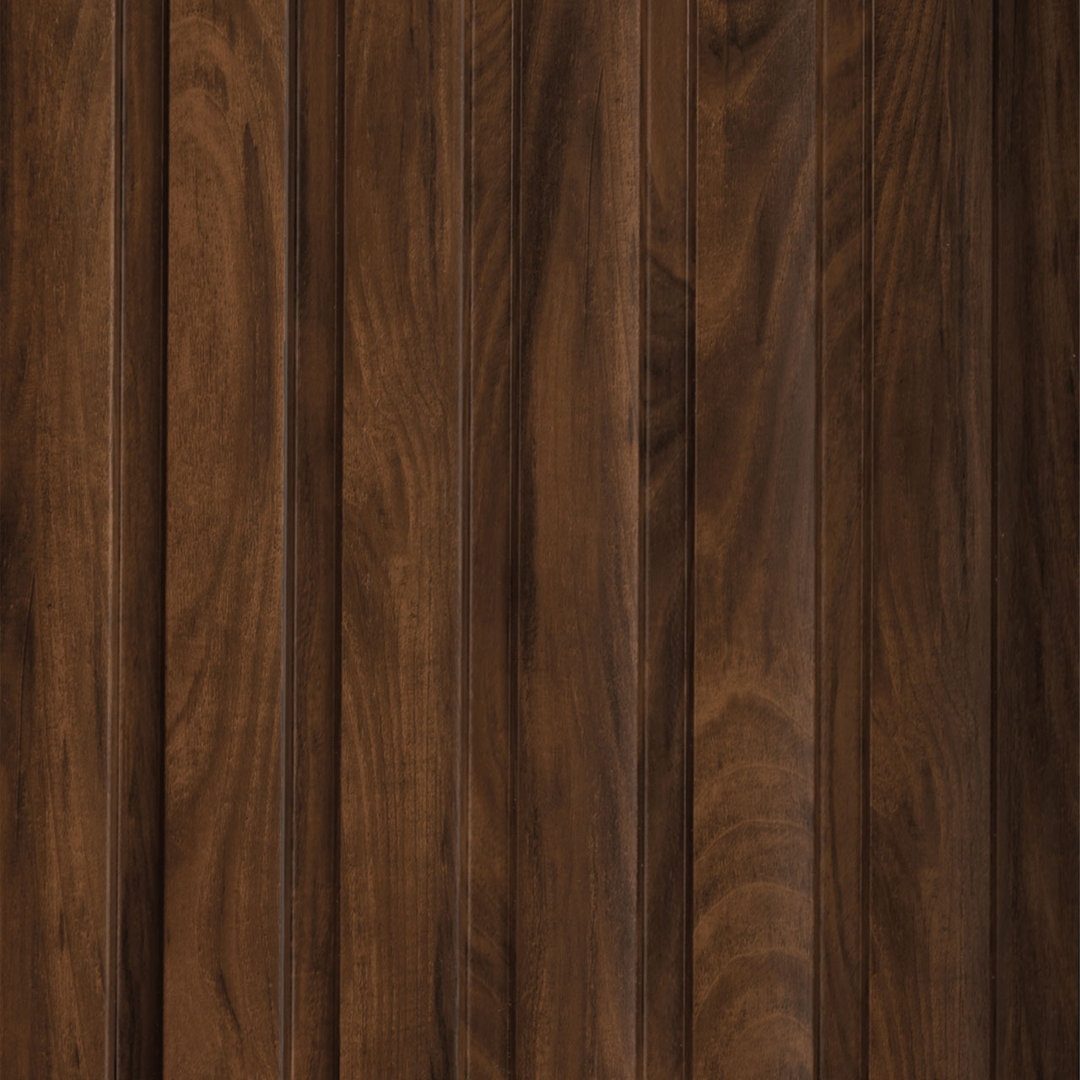 Large Slats 94.5" L x 9.5" W x 0.5" D Polystyrene Glue-up Wood Slat Walls 62 Sq.Ft (Set of 10) FromPlainToBeautifulInHours 