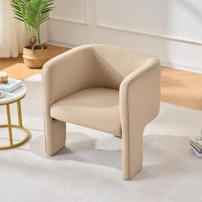 Chaise d'appoint rembourrée