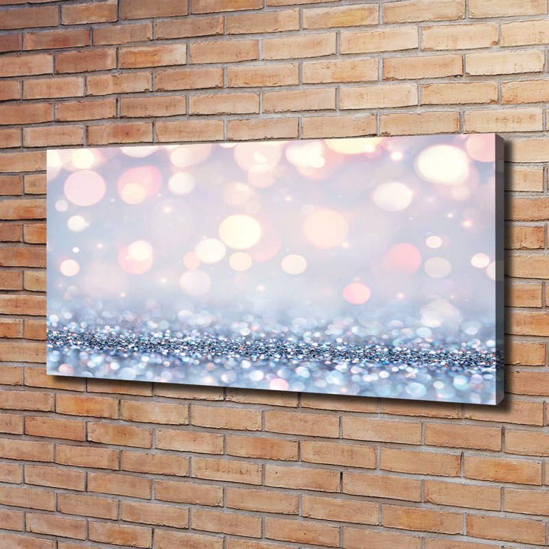 Shiny Background - Wrapped Canvas Print