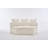 133'' Modular U-Shaped Sectional Compression Sofa With Removable Recliner Module White Woodgrain Chenille Boneless Ideal For Large Living Rooms Or Bedrooms Flexible Configuration For A Versatile