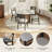 Upholstered Solid Wood Dining Chair-1135882476