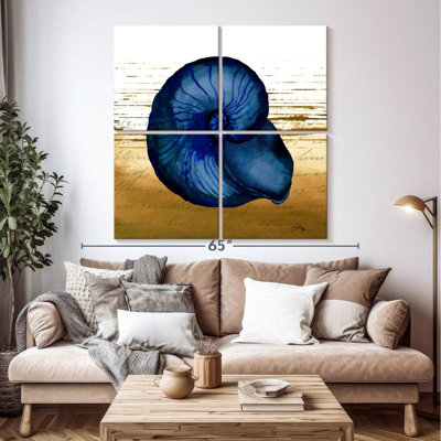 Coquillage bleu Aletra