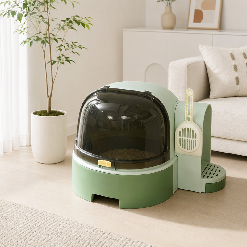 Cat Litter Box with Scoop
