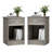 Jarques Nightstand with 1 Drawer and Open Storage, Side Table with Shelf for Bedroom-1384355158