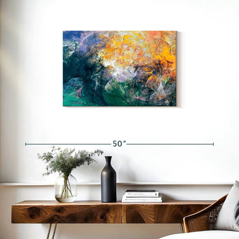 Avery Artistic Green Abstract