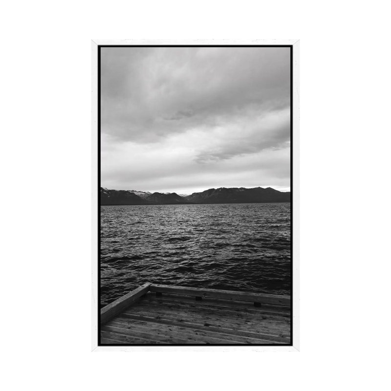 Lake Tahoe VIII by Bethany Young - Print on Canvas, White Framed, 101.6cm H x 66.04cm W x 3.81cm D