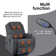 Reclining  Massage Chair with Swivel and Rocking Function