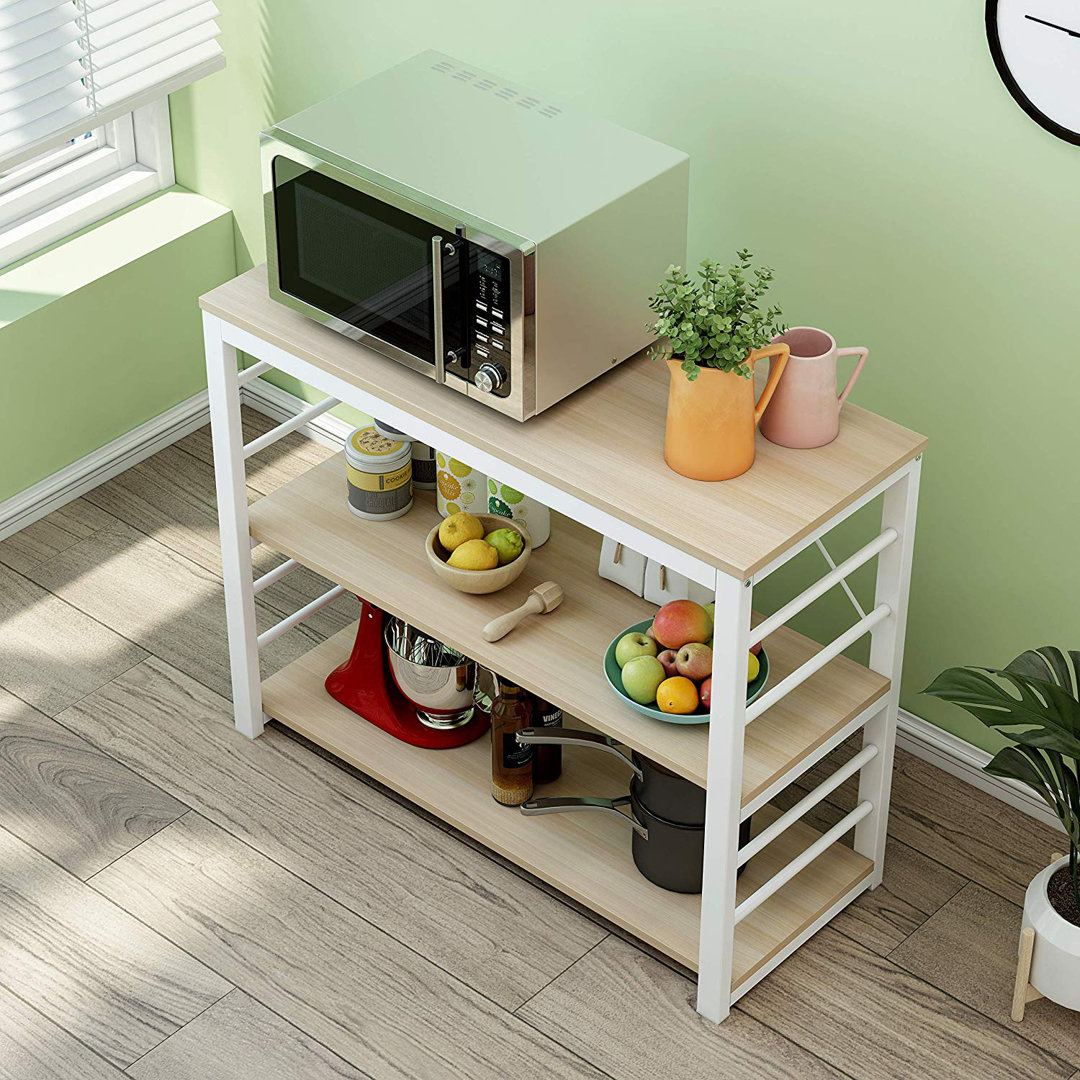 Kearse 90 Cm Stainless Steel Kitchen Island