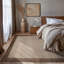 Modern Geometric Area Rug Bordered Contemporary Design-85986579-85986581