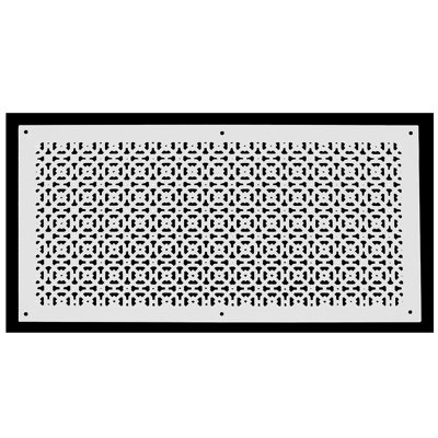  AIR RETURN 14"x30" Duct Opening | Heavy Cast Aluminum Air Grille (16"x32" Overall) | Powder Coated