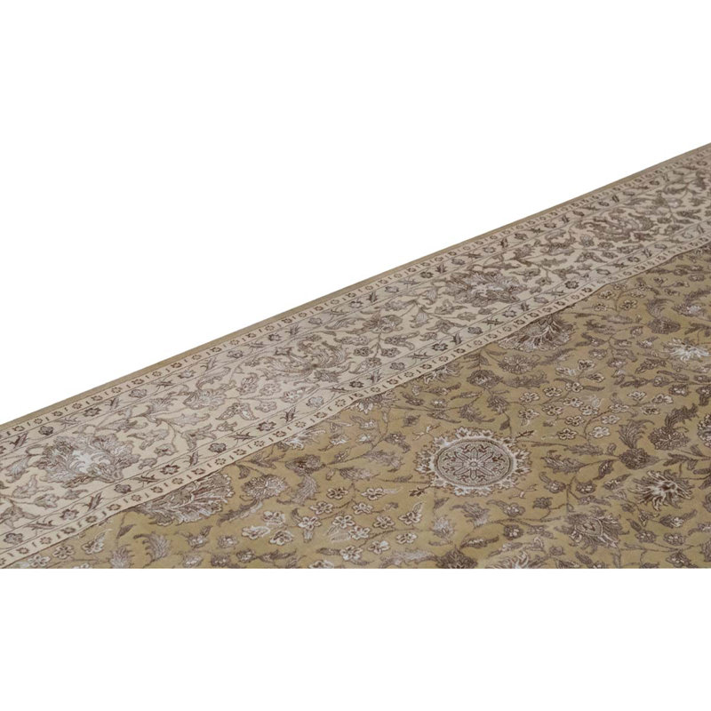 Oriental Area Rug in Gold
