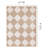 Shivaun Soft Beige Cream Checkered Diamonds Area Rug-308462347