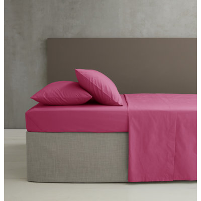 Easy Iron Percale Fitted Sheet
