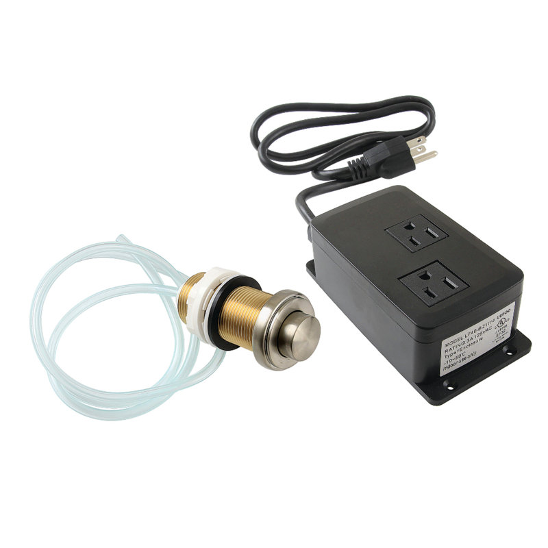 Kingston Brass Trimscape Dual Outlet Garbage Disposal Air Switch Kit