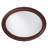 Cardale Solid Wood Oval Mirror-1267619743
