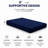 Water Resistance Nylon Vinyl Dual Sided Medium Firm Mattress, Noiseless, Soft Cloud Feeling-1221722766-1221680819