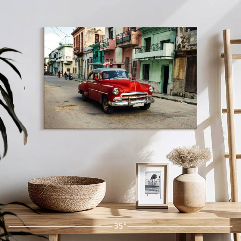 Voiture Mehar Red Havana, H 16 po x l 24 po