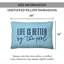 Coussin intérieur / extérieur Acton Life Is Better By the Pool