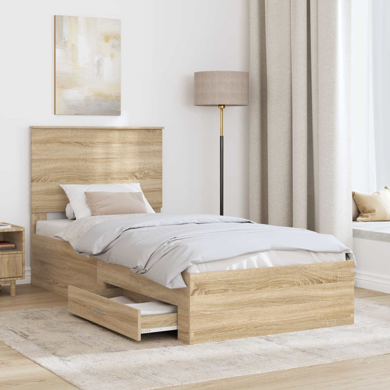 Bed, Sonoma Oak, Single (3')