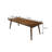 Simple Pine Wood Solid Rectangular Dining Table